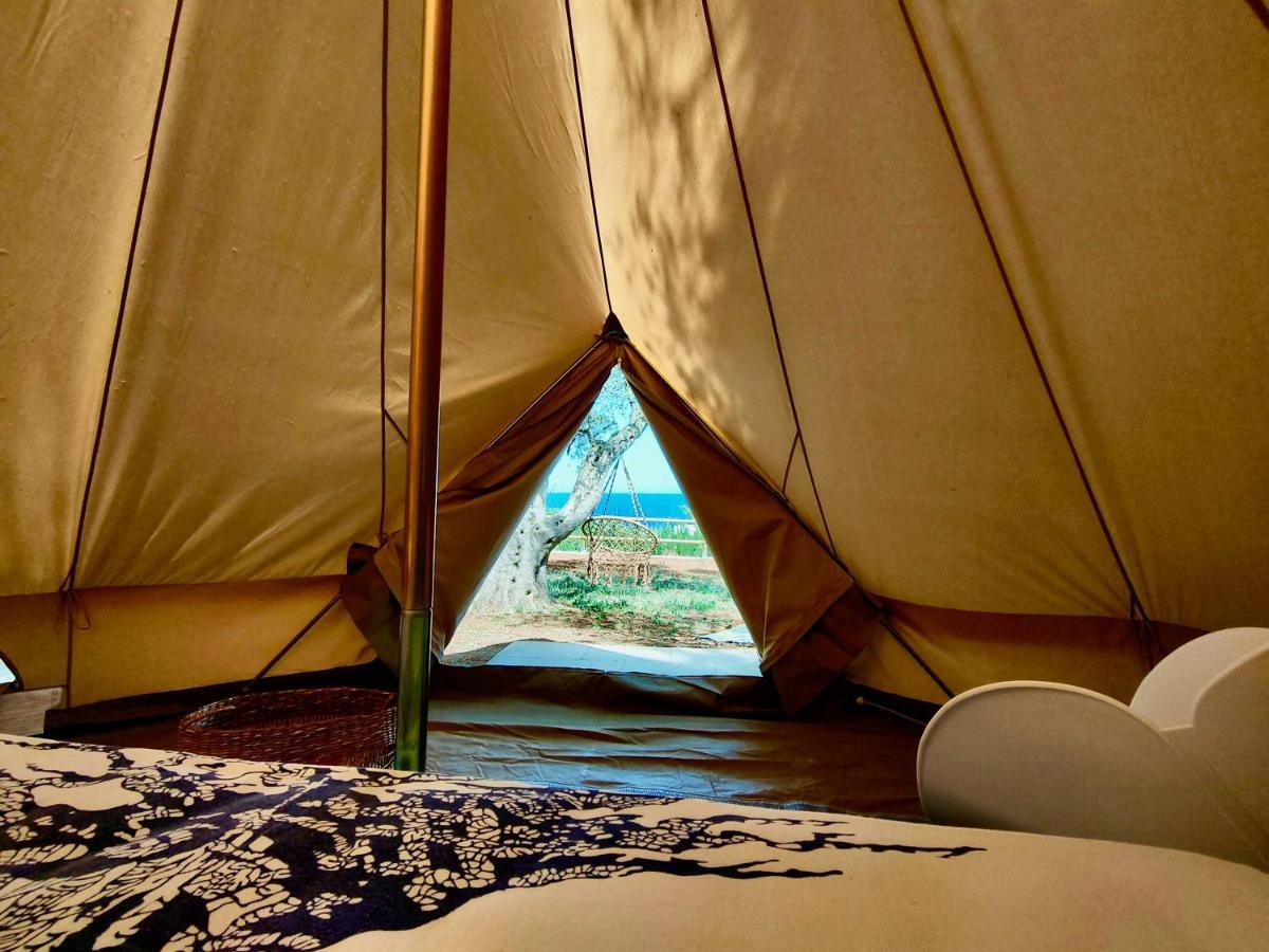 La Tenda A Marina Serra Di Casa Camilla Journey Exteriör bild